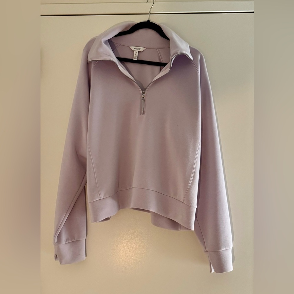 SPANX AirEssentials® Half Zip Sweater - Picture 3 of 4